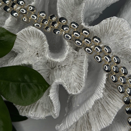 Italy Milor Elegant Design 925 Sterling Silver Bracelet Size 7.5