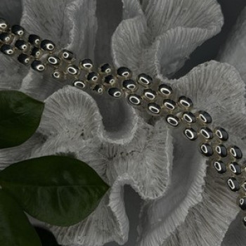 Italy Milor Elegant Design 925 Sterling Silver Bracelet Size 7.5