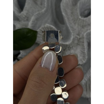 Italy Milor Elegant Design 925 Sterling Silver Bracelet Size 7.5