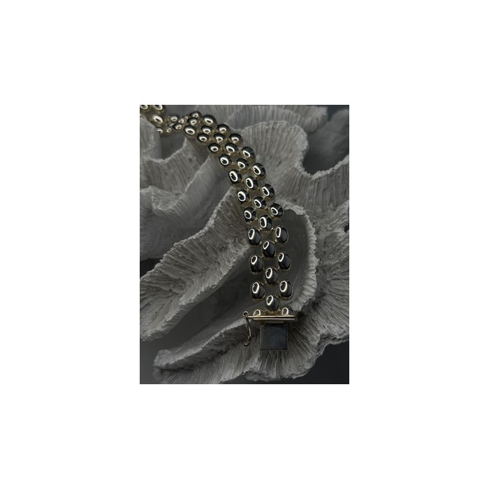 Italy Milor Elegant Design 925 Sterling Silver Bracelet Size 7.5