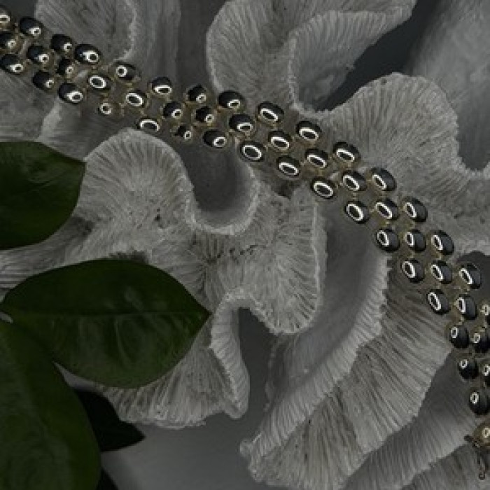 Italy Milor Elegant Design 925 Sterling Silver Bracelet Size 7.5