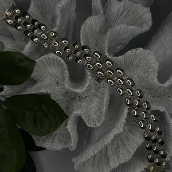 Italy Milor Elegant Design 925 Sterling Silver Bracelet Size 7.5