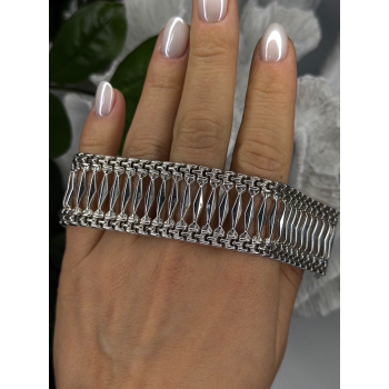 Turkey 925 Sterling Silver Bracelet Size 7