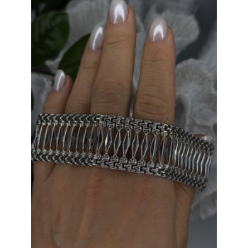 Turkey 925 Sterling Silver Bracelet Size 7