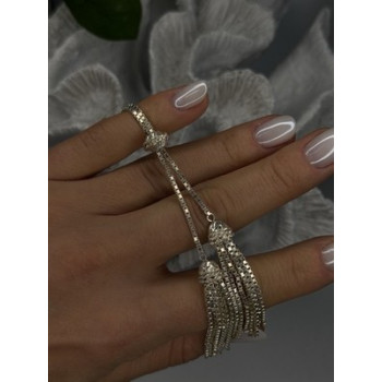 925 Sterling Silver Beautiful Necklace Chain with Charm Adjustable