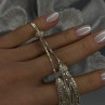 925 Sterling Silver Beautiful Necklace Chain with Charm Adjustable