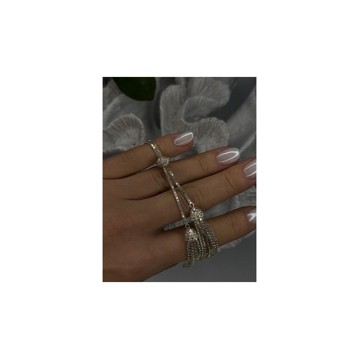 925 Sterling Silver Beautiful Necklace Chain with Charm Adjustable