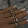 925 Sterling Silver Beautiful Necklace Chain with Charm Adjustable