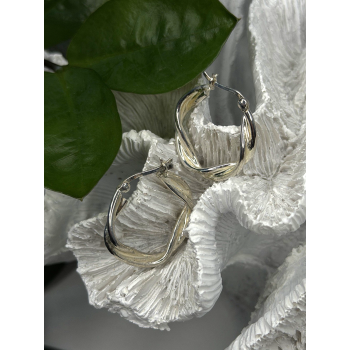 Minimalism Elegant 925 Sterling Silver Earrings