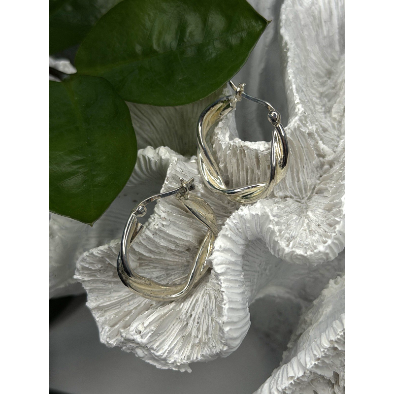 Minimalism Elegant 925 Sterling Silver Earrings