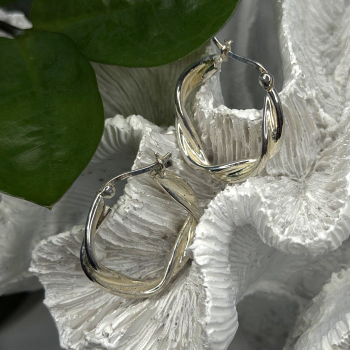 Minimalism Elegant 925 Sterling Silver Earrings