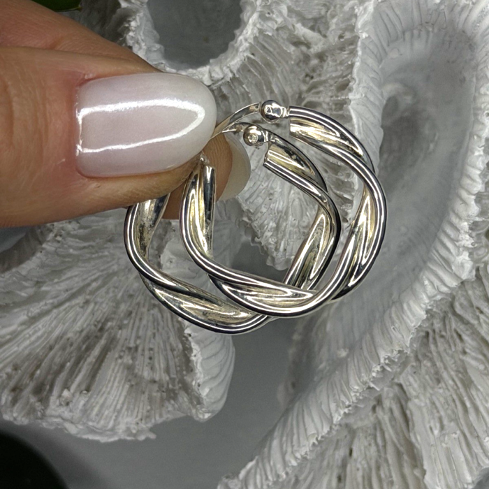 Minimalism Elegant 925 Sterling Silver Earrings