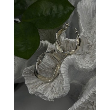 Minimalism Elegant 925 Sterling Silver Earrings