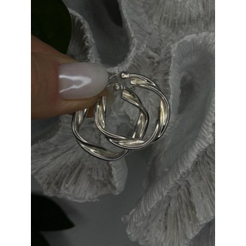 Minimalism Elegant 925 Sterling Silver Earrings