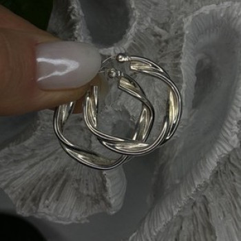 Minimalism Elegant 925 Sterling Silver Earrings