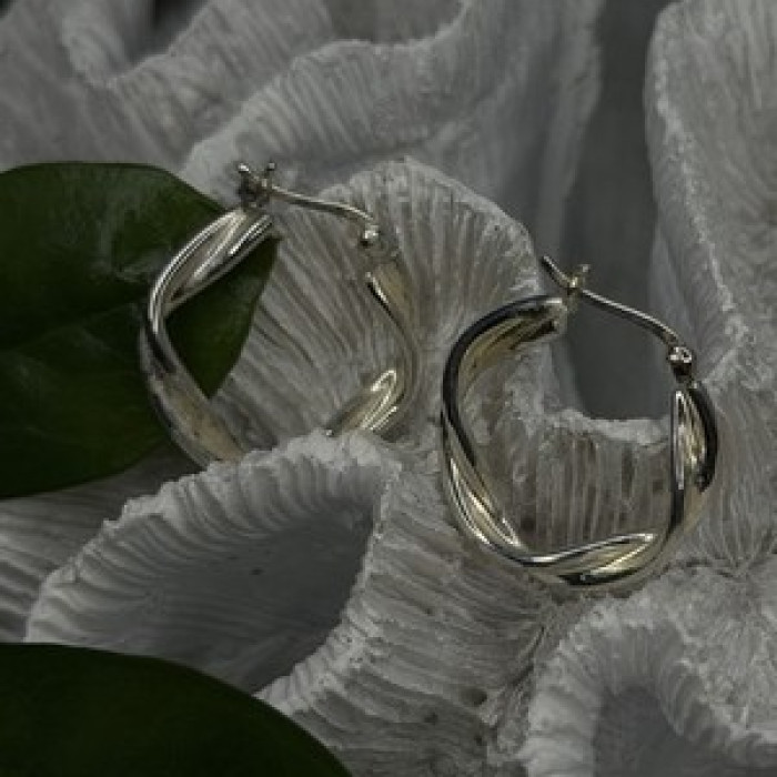 Minimalism Elegant 925 Sterling Silver Earrings