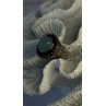 Vintage 925 Sterling Silver Sky Blue Chalcedony Ring Size 5.5