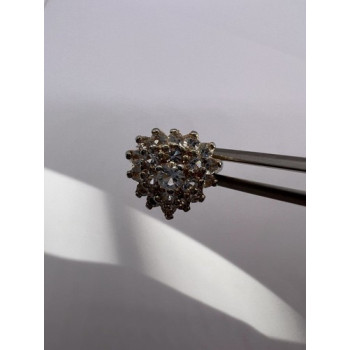 925 Sterling Silver CZ Ring Size 5.5