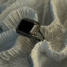 Marc 925 Sterling Silver Black Onyx Ring Size 8