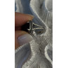 Marc 925 Sterling Silver Black Onyx Ring Size 8