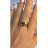 925 Sterling Silver Mystic Sunrise Topaz Ring Size 11.5