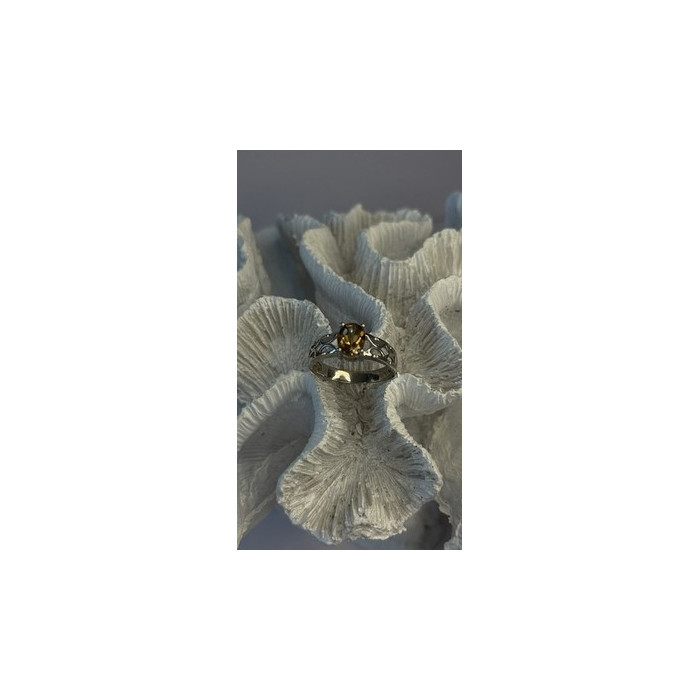 925 Sterling Silver Mystic Sunrise Topaz Ring Size 11.5