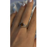 925 Sterling Silver Mystic Sunrise Topaz Ring Size 11.5