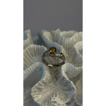 925 Sterling Silver Mystic Sunrise Topaz Ring Size 11.5