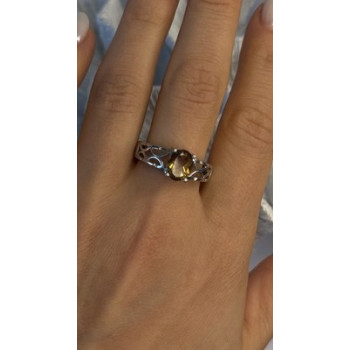 925 Sterling Silver Mystic Sunrise Topaz Ring Size 11.5