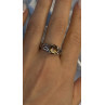 925 Sterling Silver Mystic Sunrise Topaz Ring Size 11.5
