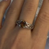 925 Sterling Silver Mystic Sunrise Topaz Ring Size 11.5