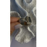 Vintage Style 925 Sterling Silver Quartz Stone Ring Size 6