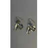 Dangle 925 Sterling Silver Cat Earrings Head allows for movement