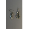 Dangle 925 Sterling Silver Cat Earrings Head allows for movement