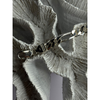Mens 925 Sterling Silver Bracelet Length 9