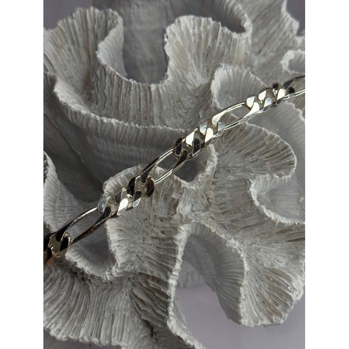 Mens 925 Sterling Silver Bracelet Length 9