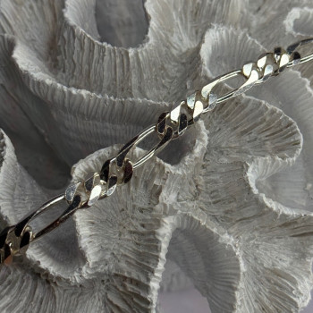 Mens 925 Sterling Silver Bracelet Length 9