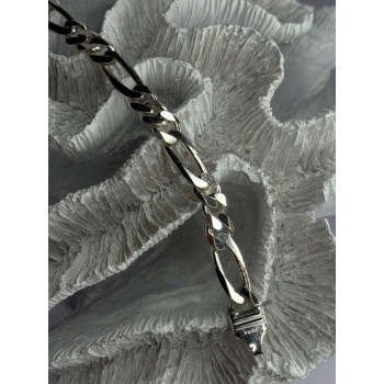 Mens 925 Sterling Silver Bracelet Length 9