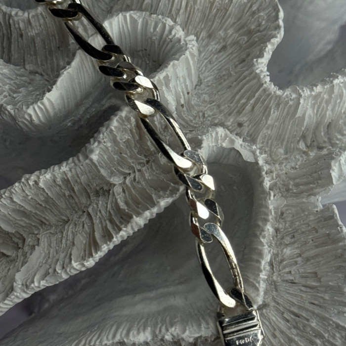 Mens 925 Sterling Silver Bracelet Length 9
