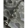 Mens 925 Sterling Silver Bracelet Length 9