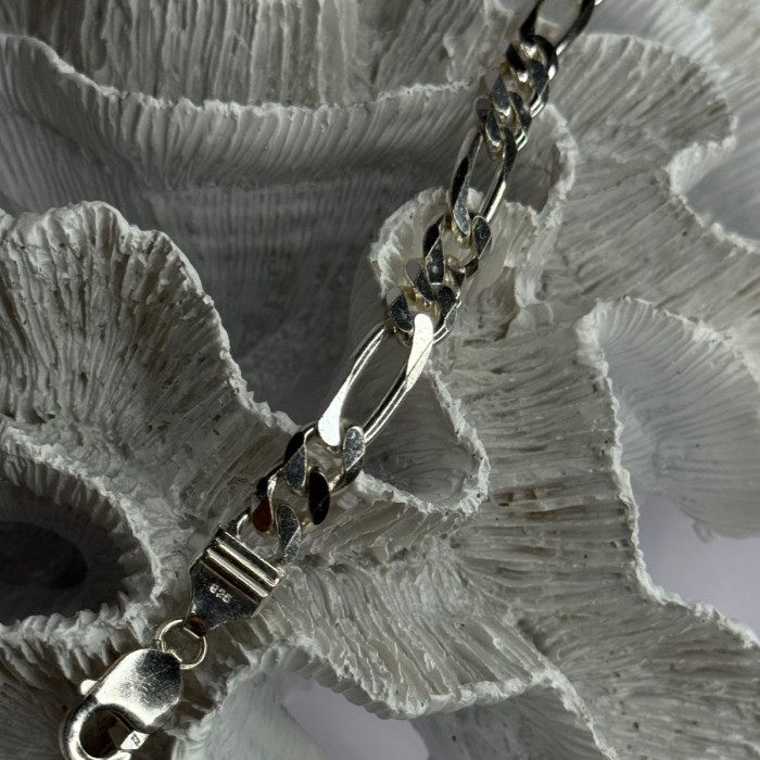 Mens 925 Sterling Silver Bracelet Length 9