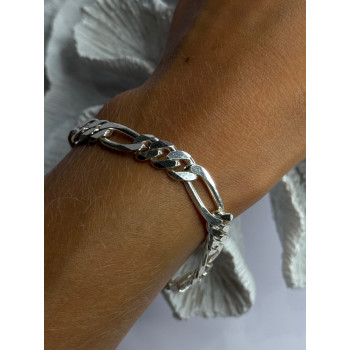 Mens 925 Sterling Silver Bracelet Length 9