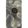 Michael Dawkins Starry Night 925 Sterling Silver Black Druzy Quartz Ring Size 9