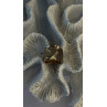 Elegant Italy Milor 925 Sterling Silver Gold Plated Ring Size 6