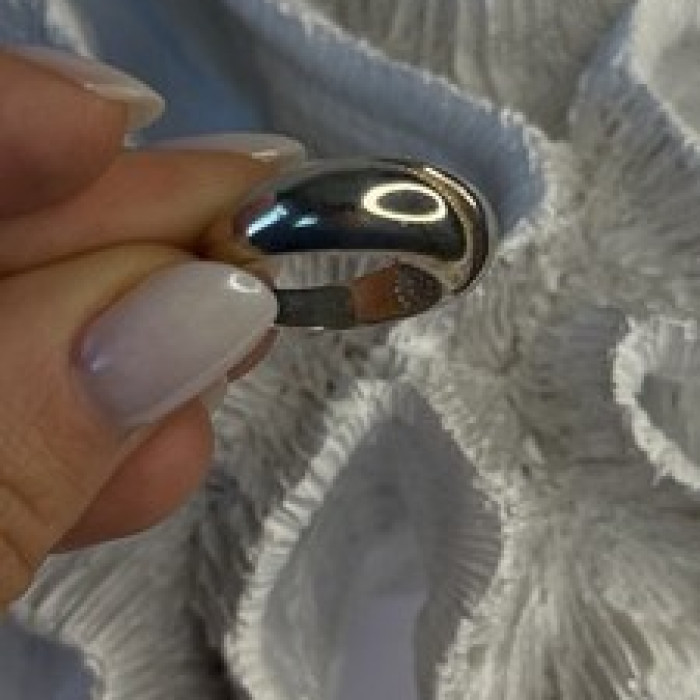 Vintage 925 Sterling Silver & 10K yellow Gold Rope Twist Ring Size 8.5