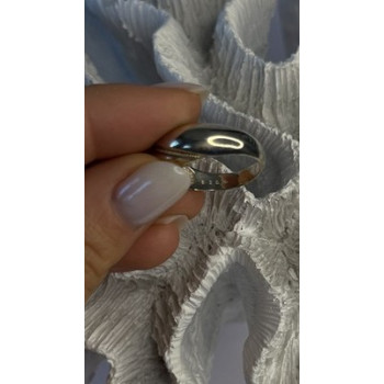 Vintage 925 Sterling Silver & 10K yellow Gold Rope Twist Ring Size 8.5