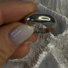 Vintage 925 Sterling Silver & 10K yellow Gold Rope Twist Ring Size 8.5