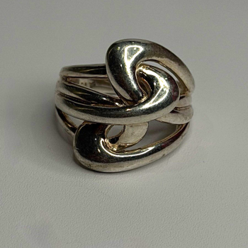 Unique Design 925 Sterling Silver Ring Size 7
