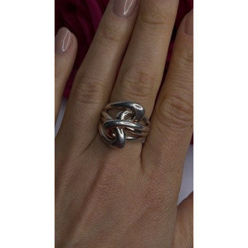 Unique Design 925 Sterling Silver Ring Size 7