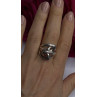 Unique Design 925 Sterling Silver Ring Size 7